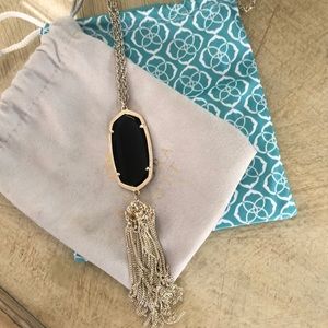 Kendra scott tassel necklace in black